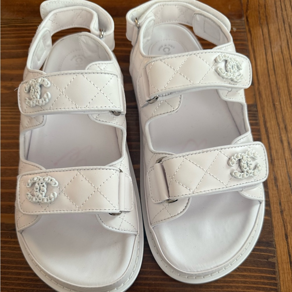 White Sandals